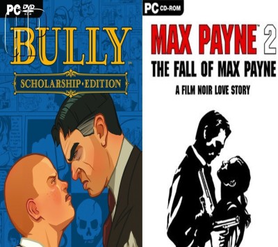 Bully Scholarship and Max Payne 2 Top Two Game (Offline Only) (Regular)(Action, for PC)