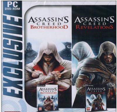 Assassins Creed Brotherhood and Revelations Top Two Game Combo (Offline Only) (Regular)(Action Adventure, for PC)