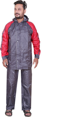 Click One Colorblock Men Raincoat