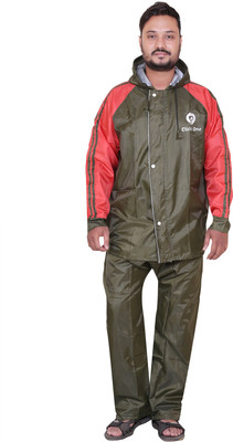 Click One Colorblock Men Raincoat