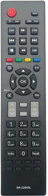 SHIELDGUARD Remote Control No. 36, Compatible for  LED/LCD TV Llyod Remote Controller(Black)