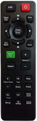 Nij Projector Remote Control BENQ Remote Controller(Black)