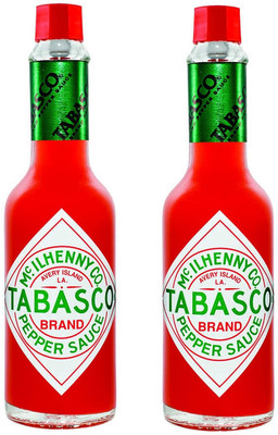 Tabasco Red Pepper Original Sauce, 60ml Pack of 2 Sauce(2 x 60 ml)