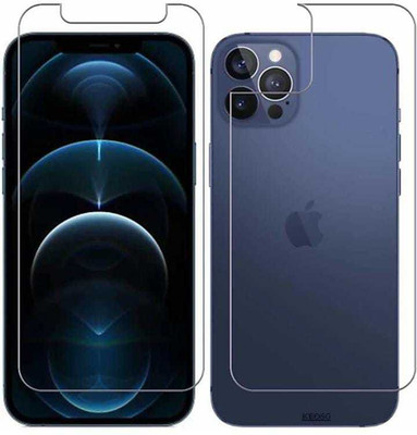 DOWRVIN Front and Back Tempered Glass for Apple iPhone 12 Pro Max(Pack of 1)