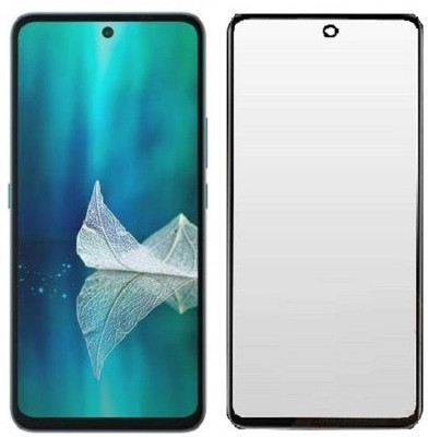 KMPERED Edge To Edge Tempered Glass for Redmi Note 10 Pro, Redmi Note 10 Pro Max(Pack of 1)