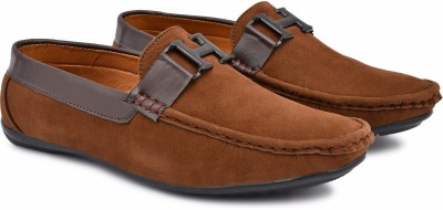 MOULY Loafers For Men(Tan , 7)