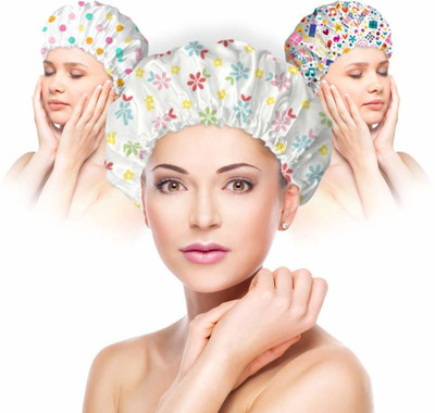 SeaRegal Bath shower cap set of 3 (multi colour)