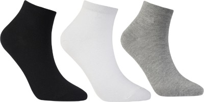 SPORT Men & Women Solid Ankle Length(Pack of 3)