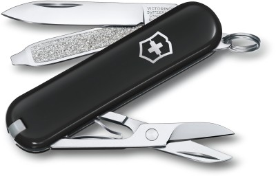 Victorinox Classic SD Dark Illusion Swiss Army Knife 7 Multi-utility Knife(Black)