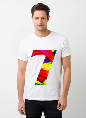 HamsaMART.com Graphic Print Men Round Neck White T-Shirt