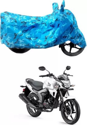 APNEK Waterproof Two Wheeler Cover for Honda(Trigger, Blue)
