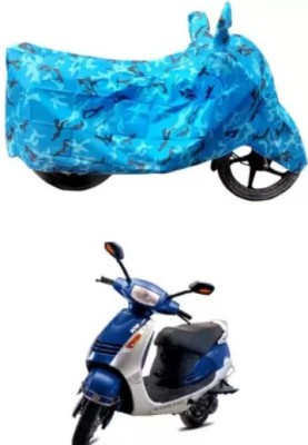 APNEK Waterproof Two Wheeler Cover for Kinetic(Nova, Blue)