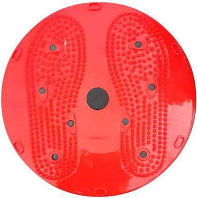 HACKERX Tummy Twister Dynamic Acupressure Disc Blue Stepper (Red) Ab Exerciser Ab Exerciser(Red)