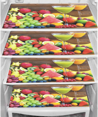 Flipkart SmartBuy Fridge Mat(Width: 30 cm, Multicolor)