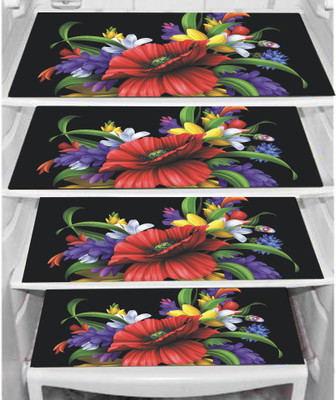 Flipkart SmartBuy Fridge Mat(Width: 30 cm, Multicolor)
