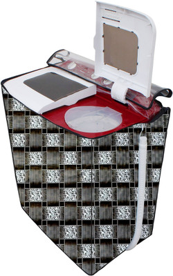 AAVYA UNIQUE FASHION Semi-Automatic Washing Machine  Cover(Width: 82.55 cm, Multicolor,7KG)