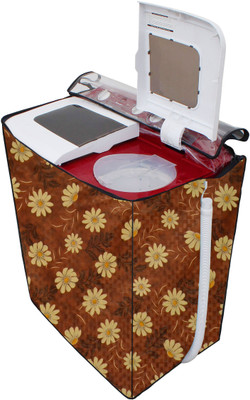 AAVYA UNIQUE FASHION Semi-Automatic Washing Machine  Cover(Width: 82.55 cm, Multicolor,7KG)