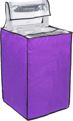 Vintage Pro Top Loading Washing Machine  Cover(Width: 56 cm, Purple)