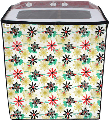 AAVYA UNIQUE FASHION Semi-Automatic Washing Machine  Cover(Width: 78.74 cm, Multicolor)