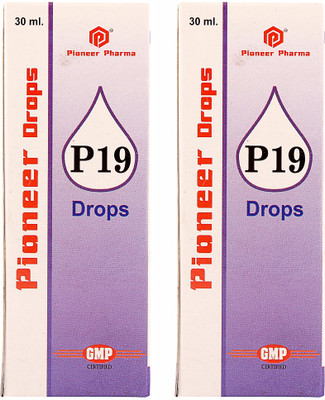 PIONEER HOMOEO HTP19 DROPS ECZEMA(Pack of 2, 60 ml)