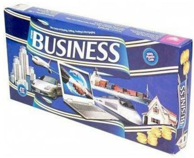 RTW COLLECTIONS Business Game Senior with Plastic Coins & 4 More Games Inside Money & Assets Games Board Game Money & Assets Games Board Game Money & Assets Board Game