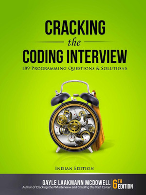 Cracking the Coding Interview(English, Paperback, McDowell Gayle Laakmann)