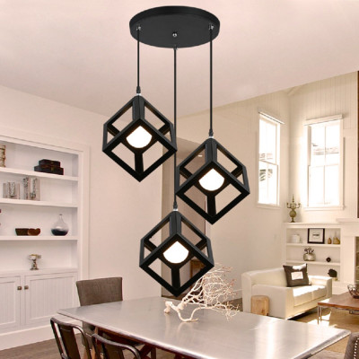 PR Prashant Pendants Ceiling Lamp(Black)