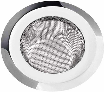 Inditradition Kitchen Sink Stainless Steel Push Down Strainer(9 cm Set of 1)