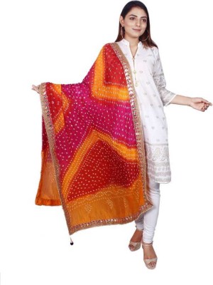 CHINU ENTERPRISES Art Silk Printed Women Dupatta