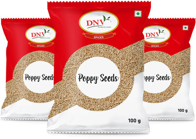 DNV Natural & Pure Quality Khus Khus Poppy Seed Posta Dana (3x100g) Poppy Seeds(3 x 100 g)