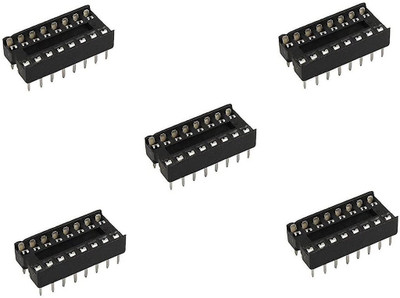 Ovicart 16 Pin DIP IC Socket-Base-Connector for IC's (4 Pieces) Electronic Components Electronic Hobby Kit