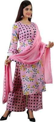 68% OFF on Omask Women Kurta, Pyjama & Dupatta Set