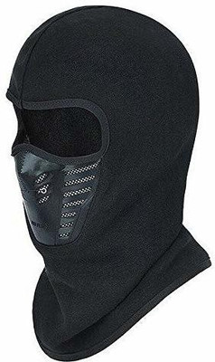 Brats N Beauty Black Helmet Skull Cap for Men & Women(Size: Free,  Balaclava)