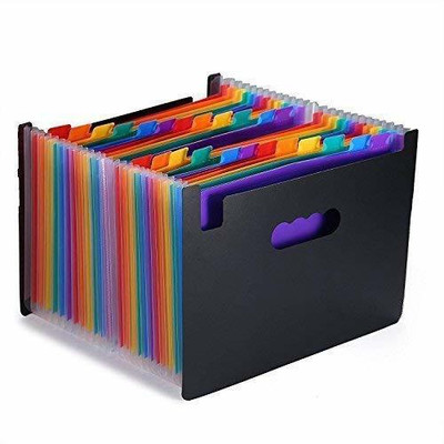 KARTUNBOX Plastic File Folder Extension(Set Of 1, Multicolor)