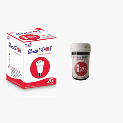 point of care glucometer 25 Glucometer Strips