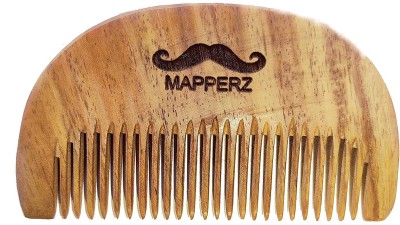 mapperz Wooden Beard Comb For Styling of Beard