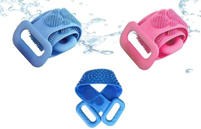 Notchcart Loofah(Pack of 3, Blue)