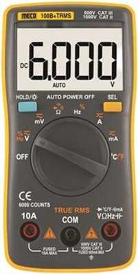 Meco 108 B+ DIGITAL MULTIMETER Digital Multimeter(6000 Counts)