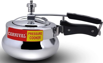Carnival ALUMINIUM DESIRE MODEL PRESSURE COOKER 1.5 LTR (INNER LID) PURE VIRGIN ALUMINIUM 1.5 L Induction Bottom Pressure Cooker(Aluminium)