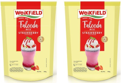 WeiKFiELD Falooda Mix Kesar Pista 200 Gram pack of 2 400 g(Pack of 2)