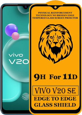 SEVEN7STAR Edge To Edge Tempered Glass for Vivo V20 SE(Pack of 1)