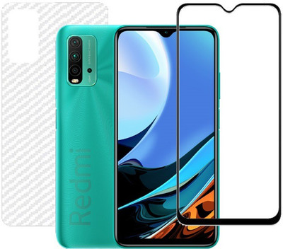 ECMERED Front and Back Screen Guard for REDMI 9 POWER(Pack of 2)