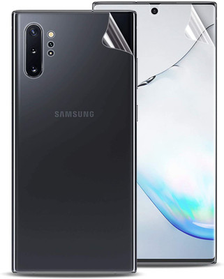 Mobilive Front and Back Screen Guard for Samsung Galaxy Note 10 Plus Edge to Edge 4 Layer Mambrane Nano Screen Protector ( Not Tempered Glass)(Pack of 2)