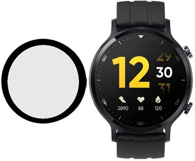 CallSmith Screen Guard for Realme Watch S, Full Coverage Soft Fibre Glass Screen Protector(Pack of 1)