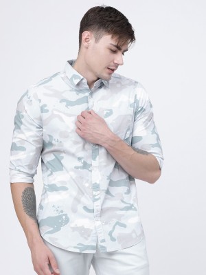 HIGHLANDER Men Printed Casual Multicolor Shirt