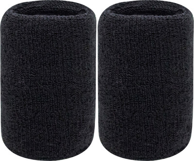 Neska Moda Men Wrist Support/Wrist Band-Free Size Wrist Support(Black)