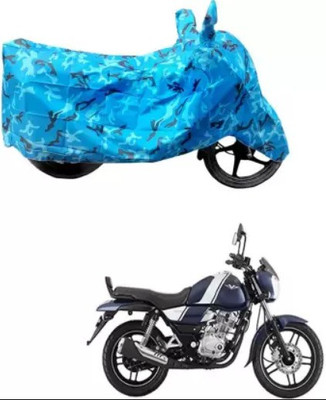 THE REAL ARV Two Wheeler Cover for Bajaj(V12, Blue)