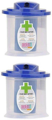 CRESCENT 4 Way Action Vaporizer for Cold and Cough, Steam Inhaler, Facial Steamer, Pack of 2 Vaporizer(Blue)