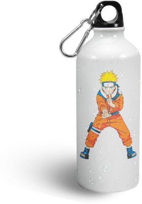 Tee Mafia naruto manga series 600 ml Water Bottle(Set of 1, White)