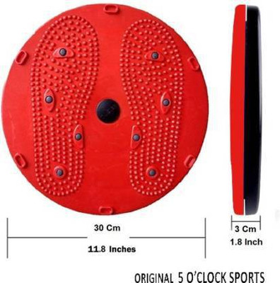 Parhat New Tummy Twister AB Exerciser Ab Exerciser(Red, Black)